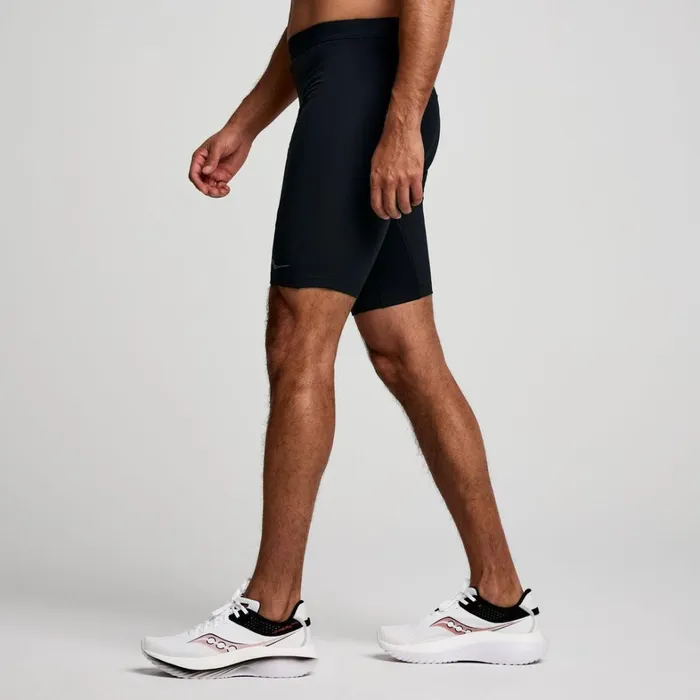 Saucony Bottoms Men Fortify Lined Half Tight Black