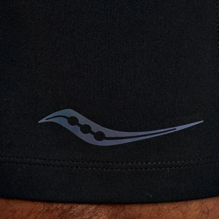 Saucony Bottoms Men Fortify Lined Half Tight Black