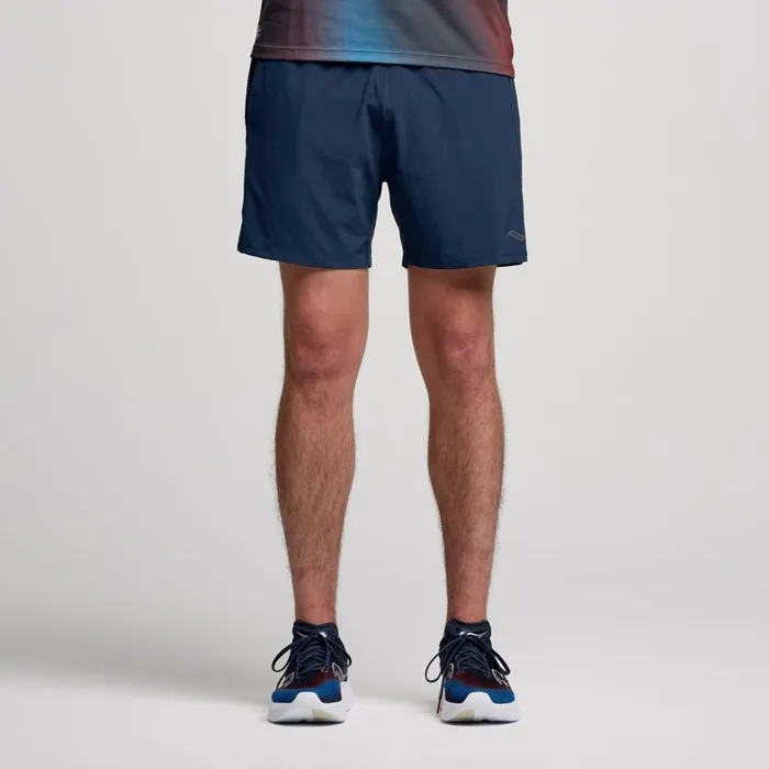 Saucony Bottoms Men Outpace 5034 Short Navy