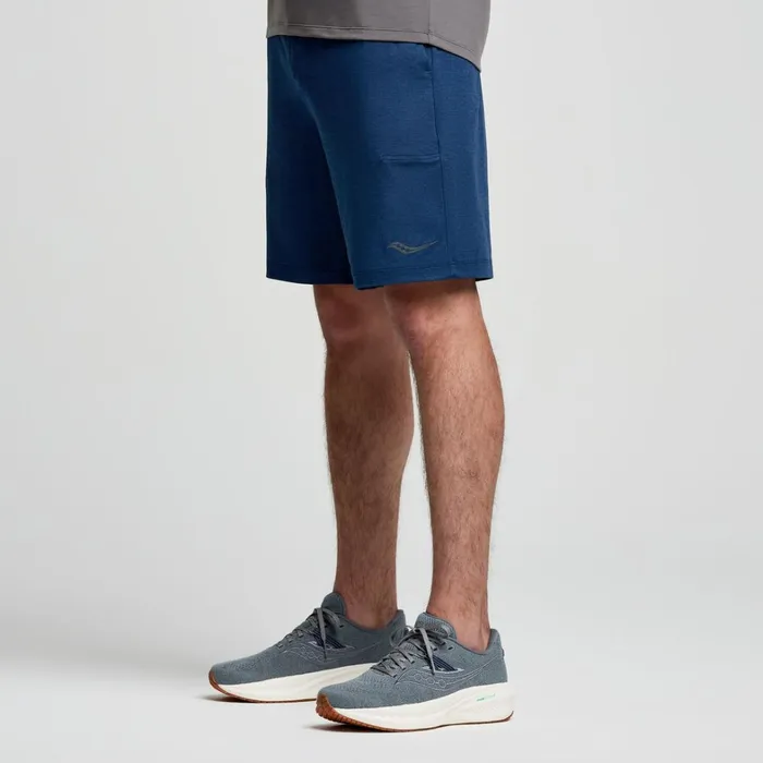 Saucony Bottoms Men Triumph 8034 Short Navy Heather