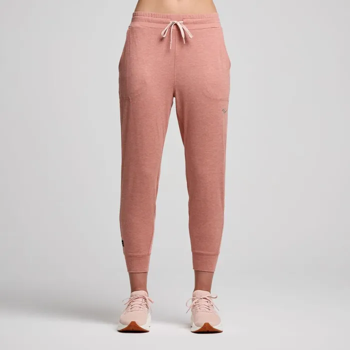 Saucony Bottoms Women Triumph Pant Lotus Heather