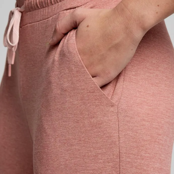 Saucony Bottoms Women Triumph Pant Lotus Heather