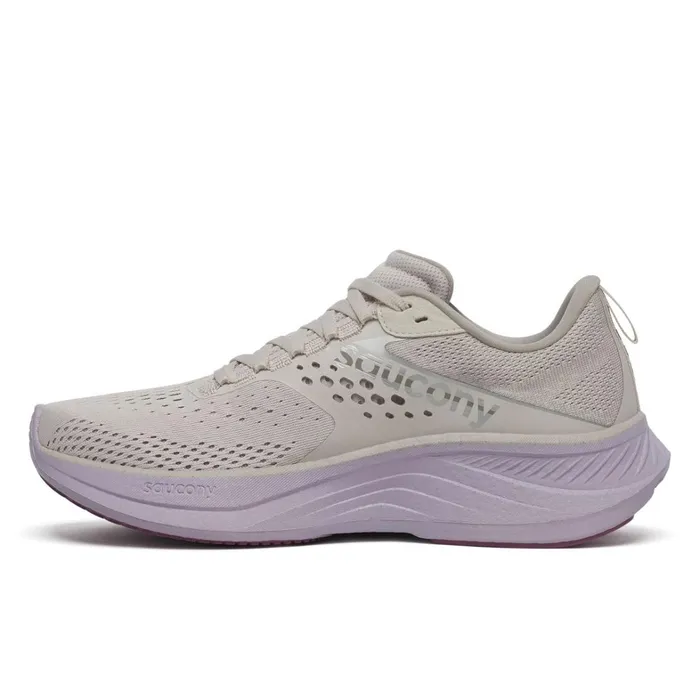 Saucony Running Women Ride 17 Wide Moonviola
