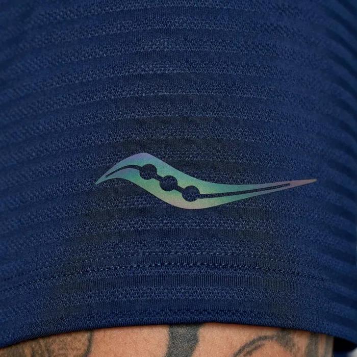 Saucony Tops Men Kinvara Short Sleeve Navy