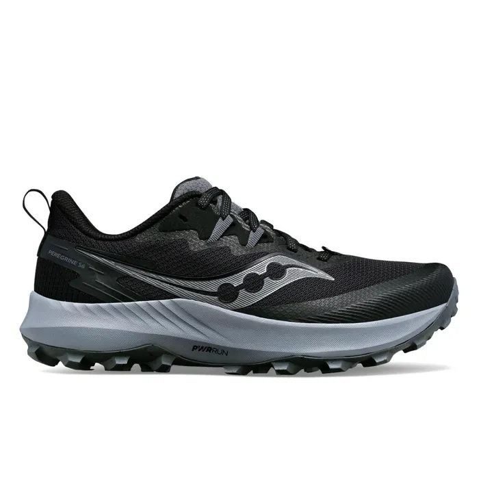 Saucony Wide Widths Women Peregrine 14 Wide Blackcarbon