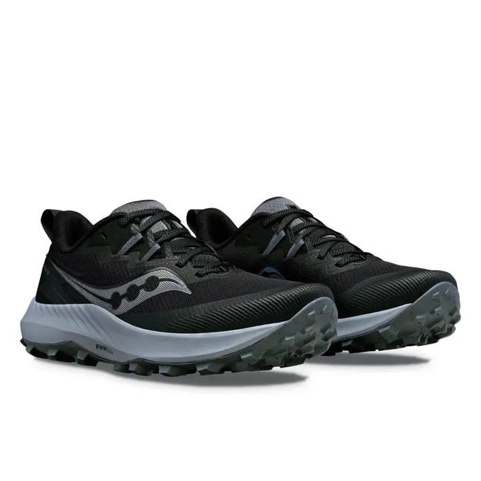 Saucony Wide Widths Women Peregrine 14 Wide Blackcarbon