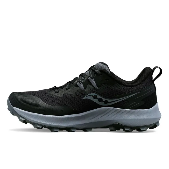 Saucony Wide Widths Women Peregrine 14 Wide Blackcarbon