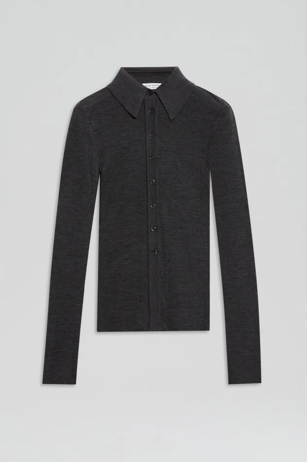 Scanlan Theodore Babywool Women BABYWOOL CARDIGAN CHARCOAL ALL Scanlan Theodore Babywool Women BABYWOOL CARDIGAN CHARCOAL ALL