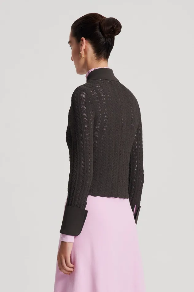Scanlan Theodore PLEAT LACE LS SHIRT JUNGLE Women Tops