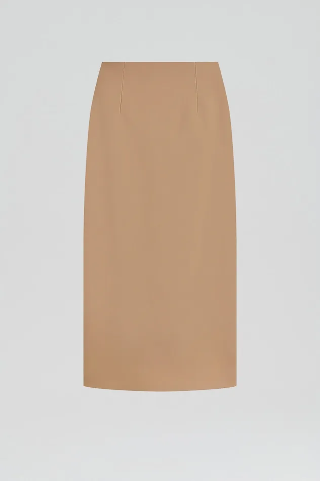 Scanlan Theodore Skirts Women MILANO PENCIL SKIRT CAMEL