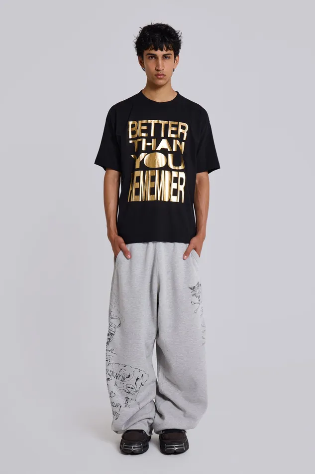 Scribble Monster Joggers Men Loungewear Jaded London