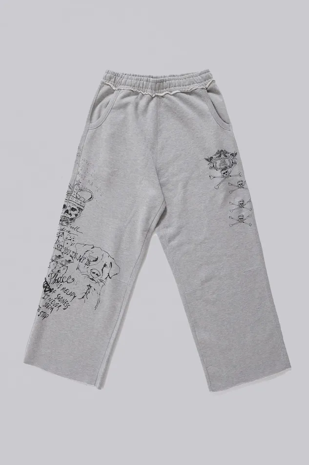 Scribble Monster Joggers Men Loungewear Jaded London