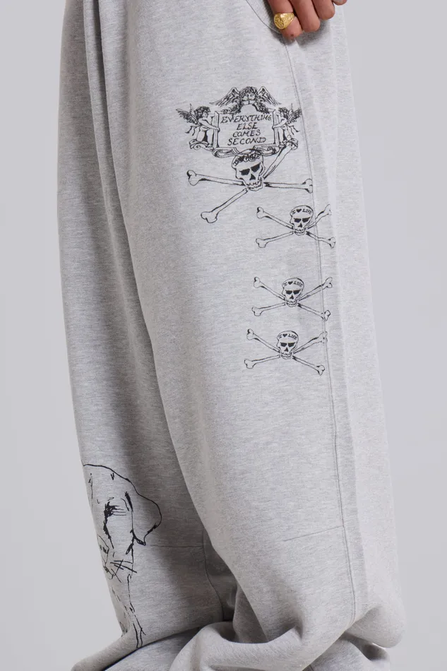 Scribble Monster Joggers Men Loungewear Jaded London