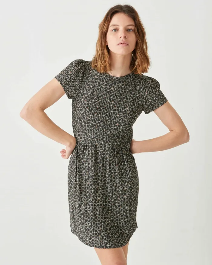 Sessn Womens Dresses Wax koko Coffee Blue Orozco