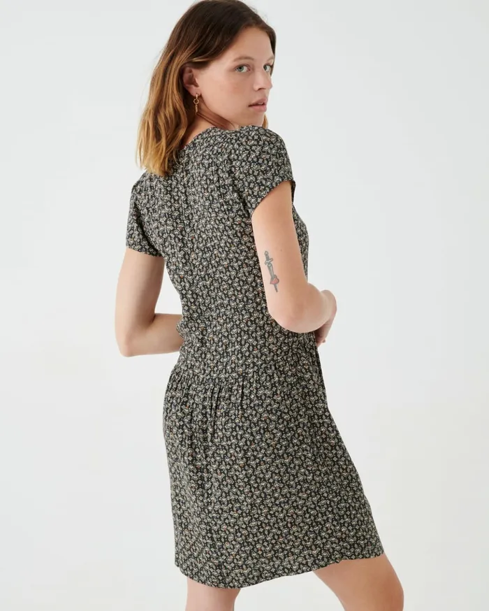 Sessn Womens Dresses Wax koko Coffee Blue Orozco