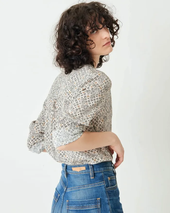 Sessn Womens Shirts And Blouses Misia Fleur De Sel Alano Gift for Friend