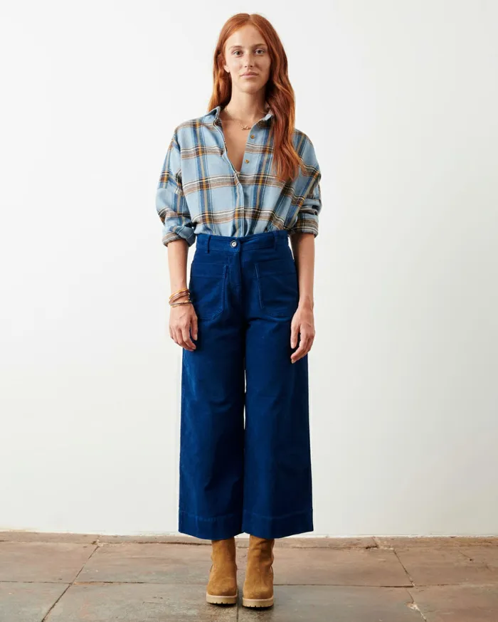 Sessn Womens Trousers Hudson street Amiral