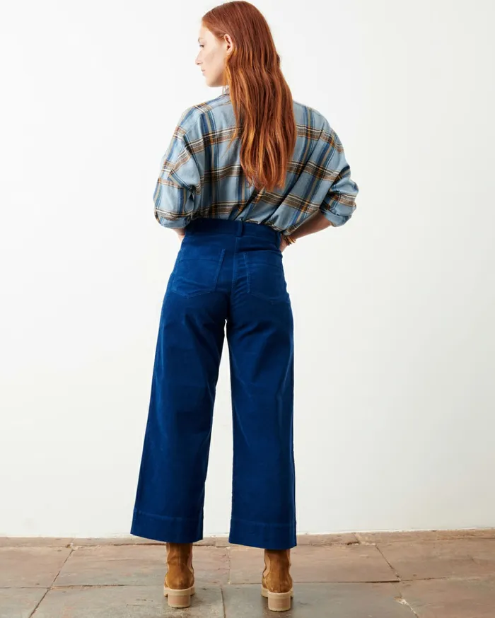 Sessn Womens Trousers Hudson street Amiral