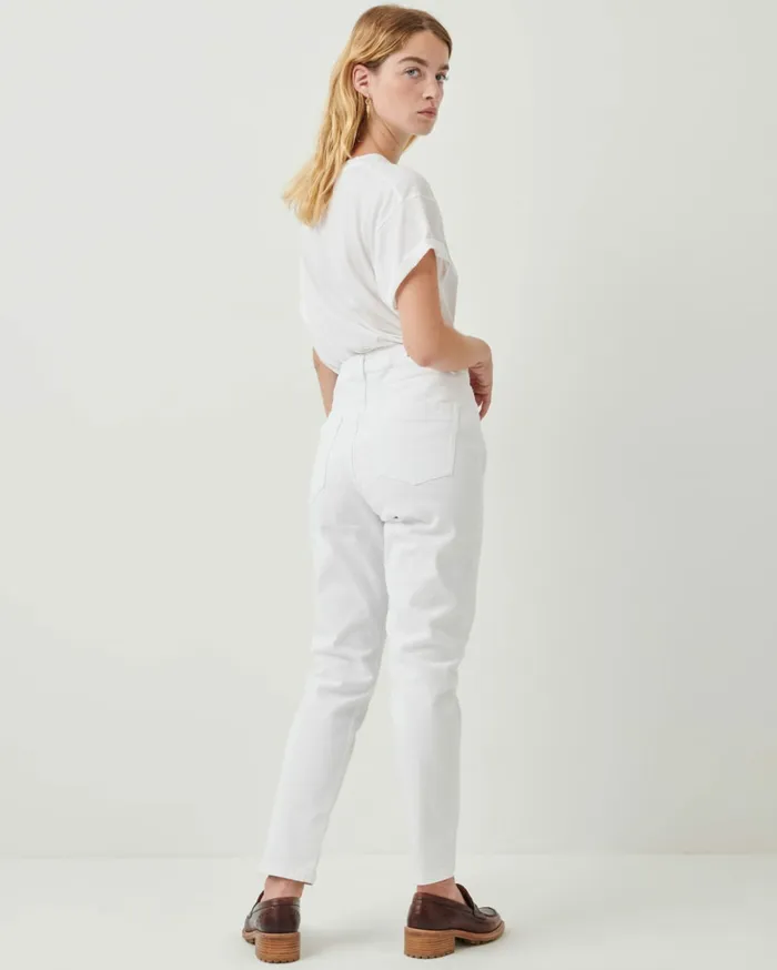 Sessn Womens Trousers Momon White