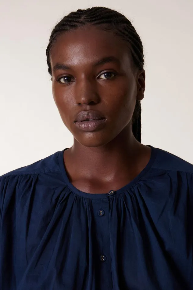 Shirts and Blouses Women Leon and Harper Corso Plain Blouse Black Iris