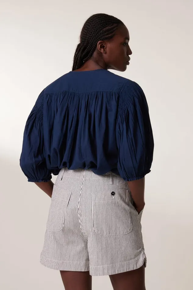 Shirts and Blouses Women Leon and Harper Corso Plain Blouse Black Iris