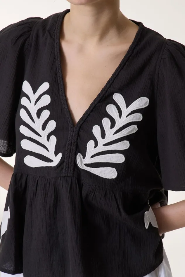 Shirts and Blouses Women Leon and Harper Top Chloe Birdy Carbone