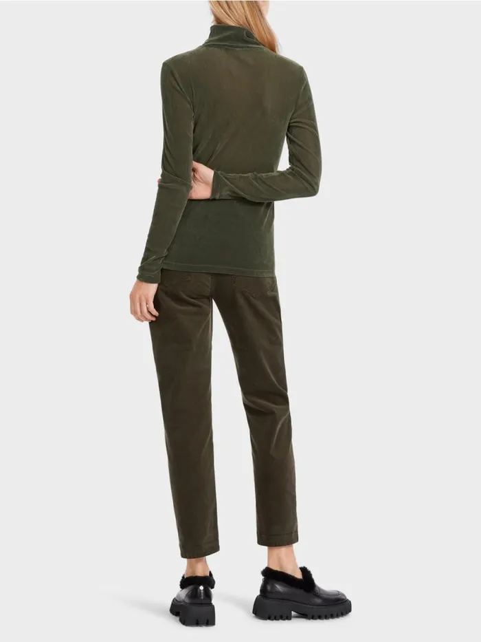Shirts and Tops Damen Marc Cain Figurnahes TShirt Bright Terra
