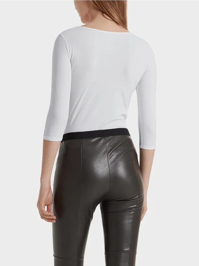 Shirts and Tops Damen Marc Cain Hauchzartes Longsleeve White