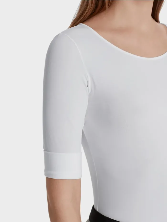 Shirts and Tops Damen Marc Cain Hauchzartes Longsleeve White