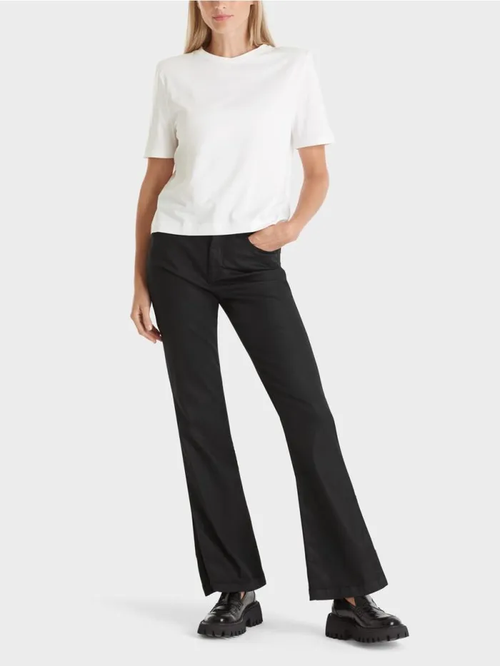 Shirts and Tops Damen Marc Cain TShirt Im Boxy Schnitt White