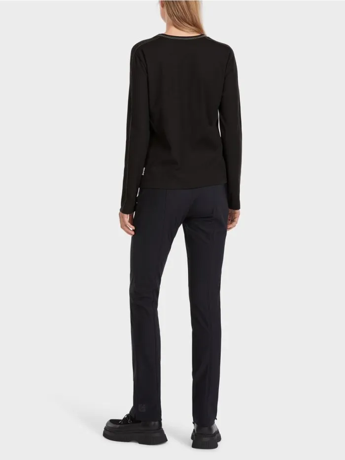 Shirts and Tops Damen Marc Cain TShirt Mit Print Black