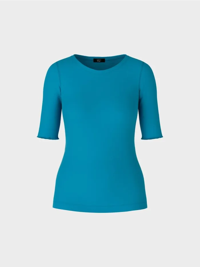 Shirts and Tops Damen Marc Cain Uni TShirt Mit 34rmel Deep Sea