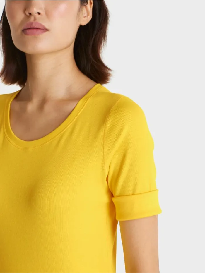 Shirts and Tops Damen Marc Cain Uni TShirt Mit 34rmel Sunshine