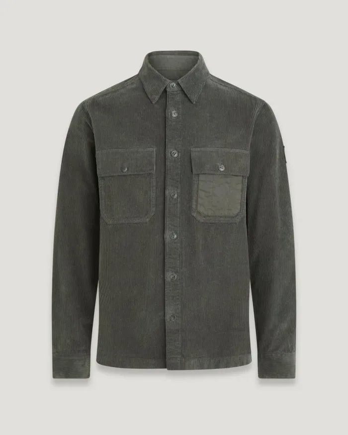 Shirts Men Belstaff Fallgate Shirt Forge Grey