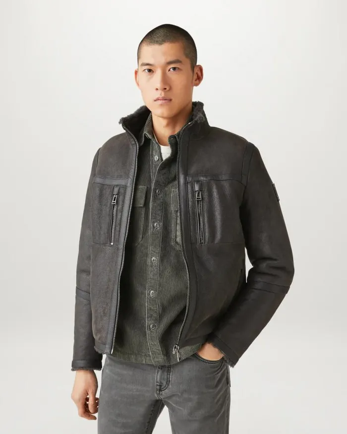 Shirts Men Belstaff Fallgate Shirt Forge Grey Shirts Men Belstaff Fallgate Shirt Forge Grey