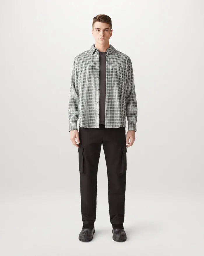 Shirts Men Belstaff Foundry Shirt Mercury Shirts Men Belstaff Foundry Shirt Mercury
