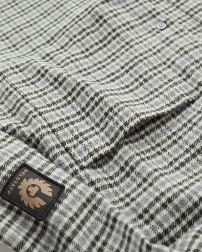 Shirts Men Belstaff Foundry Shirt Mercury Shirts Men Belstaff Foundry Shirt Mercury