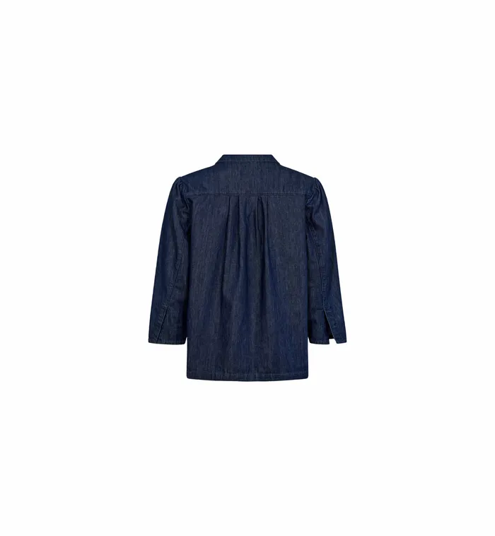 Shirts MMBani Denim Shirt Dark Blue 8211 MOS MOSH Women