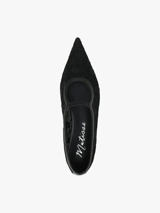 Shoes Lisa Says Gah Women Fleur Lace Flat Black Shoes Lisa Says Gah Women Fleur Lace Flat Black