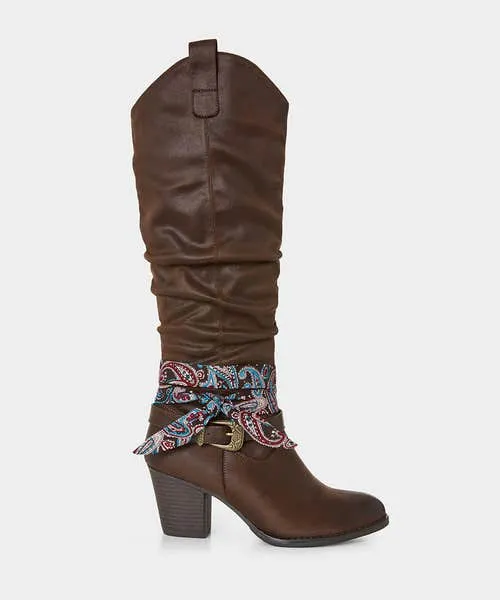 Shoes Sandals and Boots Joebrowns Apparel Free Spirit Bandana Boots Brown Shoes Sandals and Boots Joebrowns Apparel Free Spirit Bandana Boots Brown