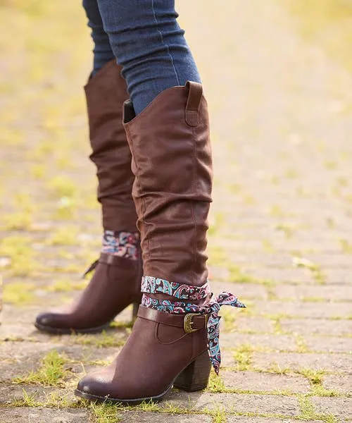 Shoes Sandals and Boots Joebrowns Apparel Free Spirit Bandana Boots Brown Shoes Sandals and Boots Joebrowns Apparel Free Spirit Bandana Boots Brown