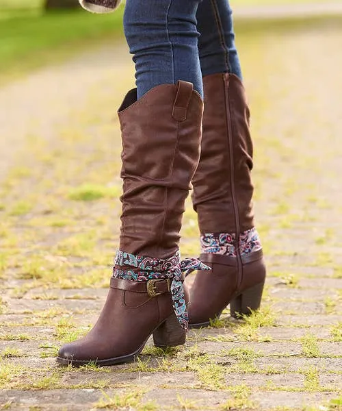Shoes Sandals and Boots Joebrowns Apparel Free Spirit Bandana Boots Brown Shoes Sandals and Boots Joebrowns Apparel Free Spirit Bandana Boots Brown