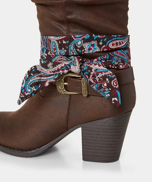 Shoes Sandals and Boots Joebrowns Apparel Free Spirit Bandana Boots Brown Shoes Sandals and Boots Joebrowns Apparel Free Spirit Bandana Boots Brown