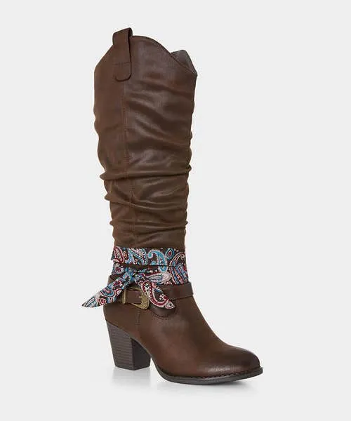 Shoes Sandals and Boots Joebrowns Apparel Free Spirit Bandana Boots Brown Shoes Sandals and Boots Joebrowns Apparel Free Spirit Bandana Boots Brown