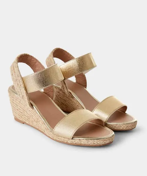 Shoes Sandals and Boots Joebrowns Apparel Shimmer In The Sun Sandals Gold