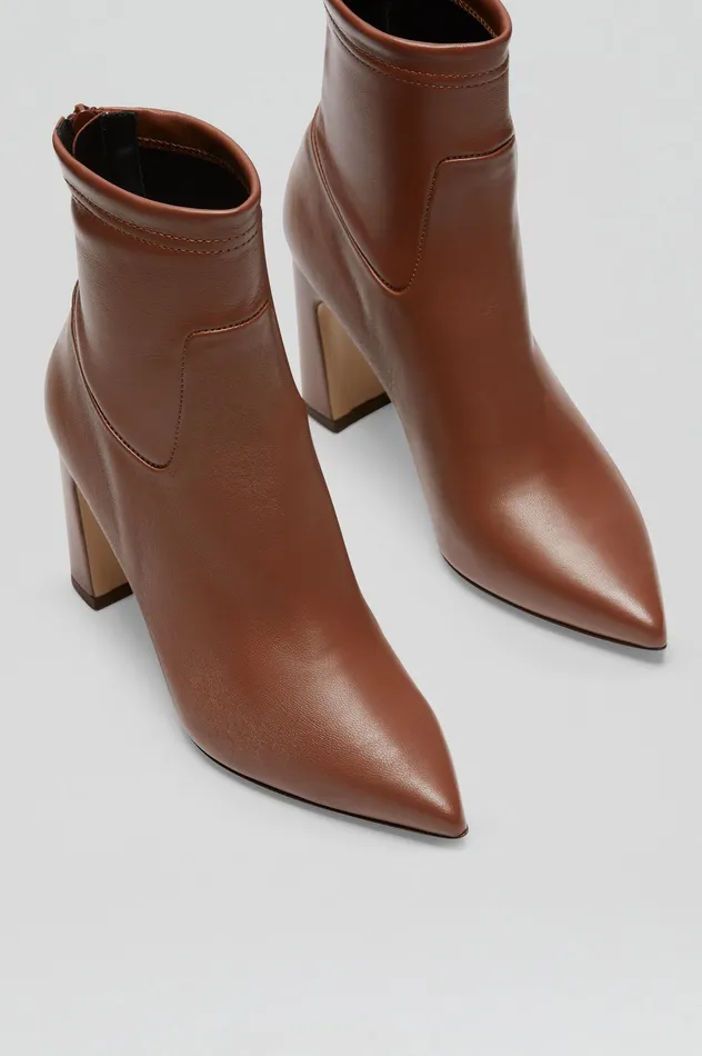 Shoes STRETCH ANKLE BOOT 85 COCOA 8211 Scanlan Theodore Women Shoes STRETCH ANKLE BOOT 85 COCOA 8211 Scanlan Theodore Women
