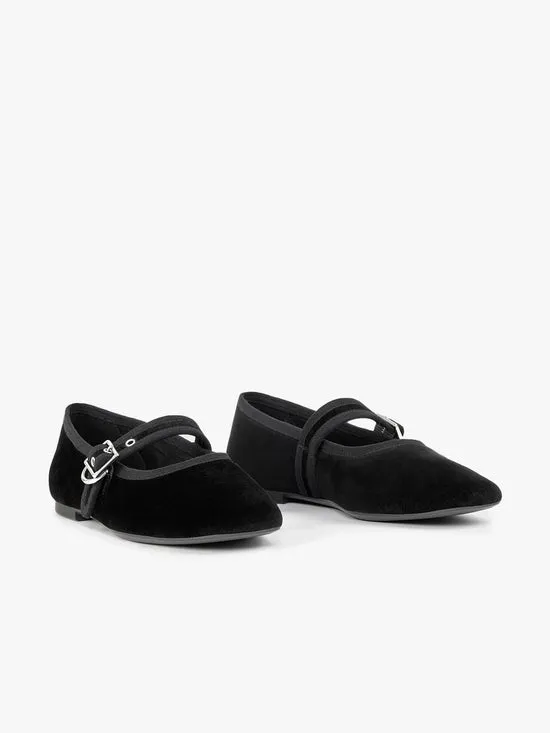 Shoes Women Jolin Velvet Ballet Flat Blk Lisa Says Gah Shoes Women Jolin Velvet Ballet Flat Blk Lisa Says Gah