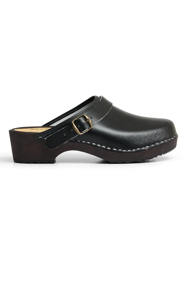 Shoes Women Leon and Harper Balsta P23 Clogs Black