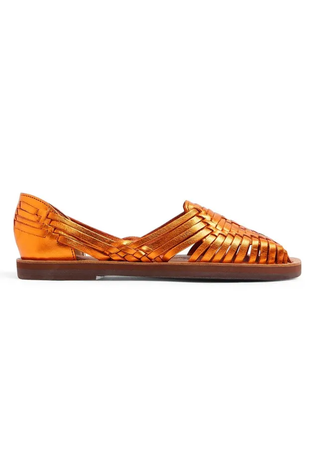 Shoes Women Leon and Harper Pachucca P23 Sandals Orange
