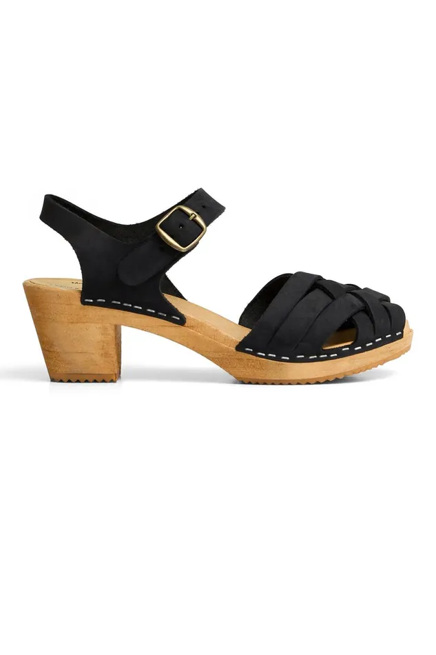 Shoes Women Leon and Harper Stockholm P23 Sandals Black